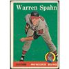 Image 1 : Warren Spahn 1958 Topps #270