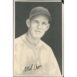 Mel Ott 1939 Goudey Premium 5x7 Photo