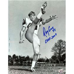 Ray Guy Signed Southern Mississippi 8x10 Photo Inscribed "CHOF 2004" (Radtke COA)