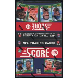2013 Score Football Unopened Box of (36) Packs with (1) Autograph or Memorabilia Card & (9) Hot Rook