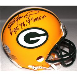 Brett Favre Signed Packers Mini-Helmet Inscribed "'95 '96 '97 MVP" (Favre COA)