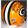 Image 2 : Brett Favre Signed Packers Mini-Helmet Inscribed "'95 '96 '97 MVP" (Favre COA)