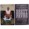 Image 3 : Brett Favre Signed Packers Mini-Helmet Inscribed "'95 '96 '97 MVP" (Favre COA)