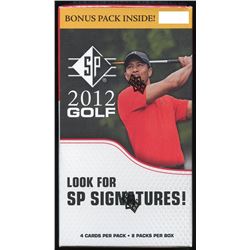 2012 Upper Deck SP Golf Factory Sealed Box with (8) Packs