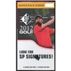 Image 1 : 2012 Upper Deck SP Golf Factory Sealed Box with (8) Packs