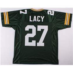 Eddie Lacy Packers On-Field Style Custom Stitched Jersey (Size XL)