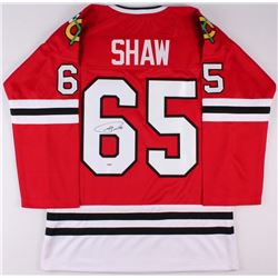 Andrew Shaw Signed Blackhawks Jersey (PSA COA)