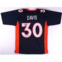 Terrell Davis Signed Broncos Jersey Inscribed "SB XXXII MVP" (JSA COA)