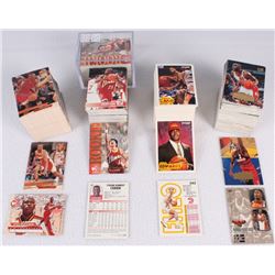Lot of (5) Complete Basketball Sets with (2) 1994-95 hoops Series 2, 1993-94 Fleer Series 2, 1993-94