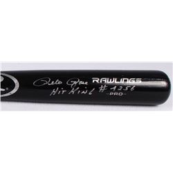 Pete Rose Signed Rawlings Big Stick Baseball Bat Inscribed "Hit King" & "#4256" (PSA)