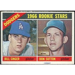 1966 Topps #288 Rookie Stars Bill Singer / Don Sutton RC