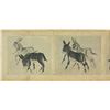 Image 6 : Chinese Donkey Painting Signed HuangZhou 1925-1997