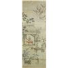 Image 1 : Chinese WC Figure on Scroll Su Liupeng 1791-1862