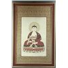 Image 1 : Chinese Hand Embroidery Buddha on Silk