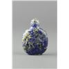 Image 1 : Chinese Lapis Lazuli Snuff Bottle Carved Horse