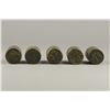 Image 2 : Set of Five Shoushan Stone Seals w Holder Republic