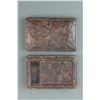 Image 3 : Chinese Old Archaic Brown Hardstone Inkpad w Cover
