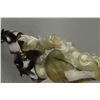 Image 3 : Exquisite Chinese Agate Carved Vase w Wood Stand