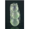 Image 2 : Chinese Icy Green Jadeite Bean Pendant