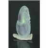 Image 3 : Chinese Icy Green Jadeite Calabash Pendant