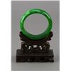 Image 4 : Fine Chinese Emerald Green Jadeite Bangle