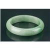Image 2 : Chinese Green Jadeite Carved Bangle