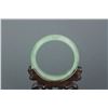Image 3 : Chinese Green Jadeite Carved Bangle
