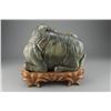 Image 2 : Monumental Chinese Hetian Jade Elephant Boulder