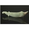 Image 3 : Fine Chinese Celadon Jade Carved Knife