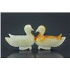 Image 1 : Chinese White Jade Carved Ducks