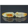 Image 4 : Chinese White Jade Carved Ducks