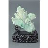 Image 1 : Chinese Green Jade Carved Cabbage