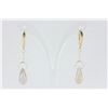 Image 1 : 10K Gold Amethyst Earrings Appraised $624