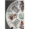 Image 6 : Pair Enameled Warrior Ceramic Plates Daoguang Mark
