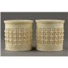 Image 1 : Pair of Chinese Open Work Porcelain Brushpots