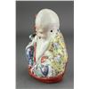 Image 9 : 2 Pcs Porcelain Carved Old Man Figures