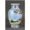 Image 3 : Chinese Export Figures Porcelain Vase Qianlong