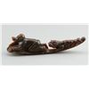 Image 2 : Fine Chinese Horn Carved Figure of Boy & Beast