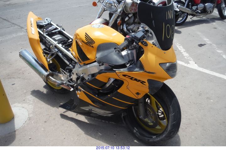 Honda cbr600f4 пластик