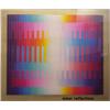 Image 1 : Yaacov Agam (b. 1928) Israeli, MAGIC RAINBOW, color screenprint, signed in pencil, from the num...