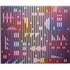 Image 1 : Yaacov Agam (b. 1928) Israeli, NIGHT RAINBOW (Silver), color screenprint, signed in pencil, fro...