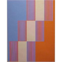 Richard Anuszkiewicz (b. 1930) American, UNTITLED, 1973, color screenprint, signed in pencil, f...