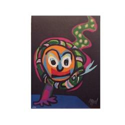 Karel Appel (b. 1921) Dutch, CIRCUS SERIES, color carborumdum gravure, signed in pencil, from t...