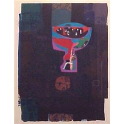 Roger Bezombes (b. 1913) French, COMPOSITION, color lithograph, signed in pencil, from the numb...