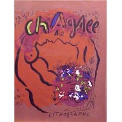 Book: Marc Chagall Lithographe, MARC CHAGALL LITHOGRAPHE VOL. I, 1960, Fernand Mourlot, book in...