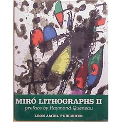 Book: Joan Miro, MIRO LITHOGRAPHS II, 1975, Maeght Editeur, Leon Amiel Publisher Inc., includes...