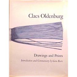 Book: Claes Oldenburg, CLAES OLDENBURG, DRAWINGS AND PRINTS, 1969, Chelsea House Publishers, 1s...