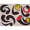 Image 1 : Alexander Calder (1898-1976) American, LE TARDS, color lithograph, signed in pencil, from the n...