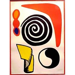 Alexander Calder (1898-1976) American, UNTITLED, color lithograph, signed in pencil, from the n...