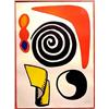 Image 1 : Alexander Calder (1898-1976) American, UNTITLED, color lithograph, signed in pencil, from the n...